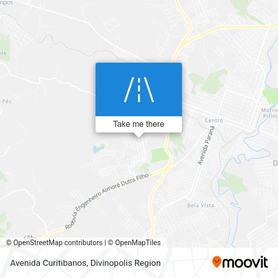 Avenida Curitibanos map
