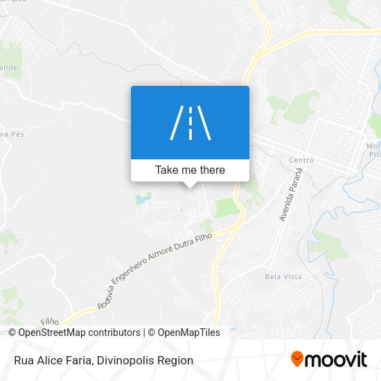 Rua Alice Faria map