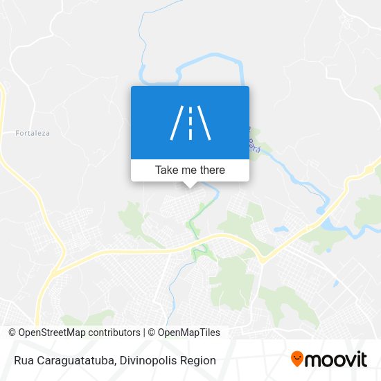 Rua Caraguatatuba map
