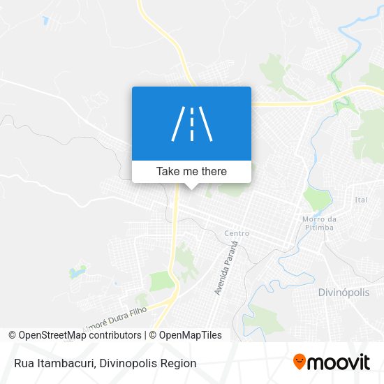 Rua Itambacuri map