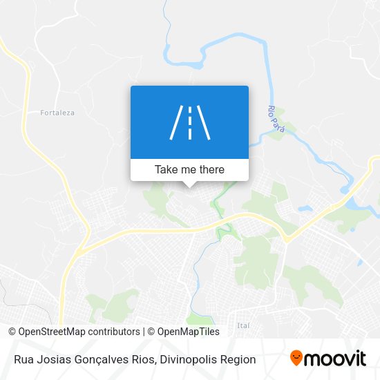 Rua Josias Gonçalves Rios map