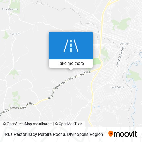 Rua Pastor Iracy Pereira Rocha map