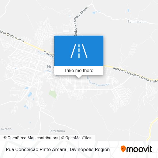 Rua Conceição Pinto Amaral map