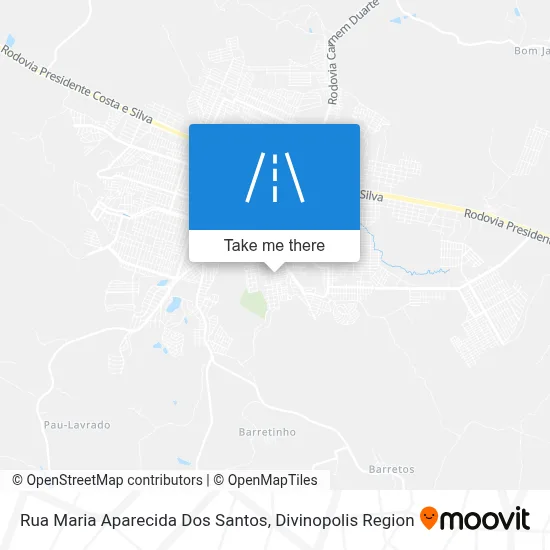 Rua Maria Aparecida Dos Santos map