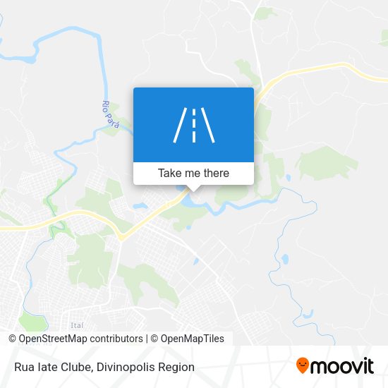 Rua Iate Clube map