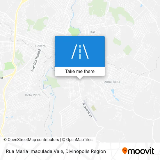 Rua Maria Imaculada Vale map