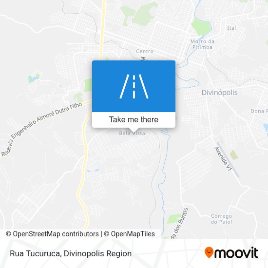 Rua Tucuruca map