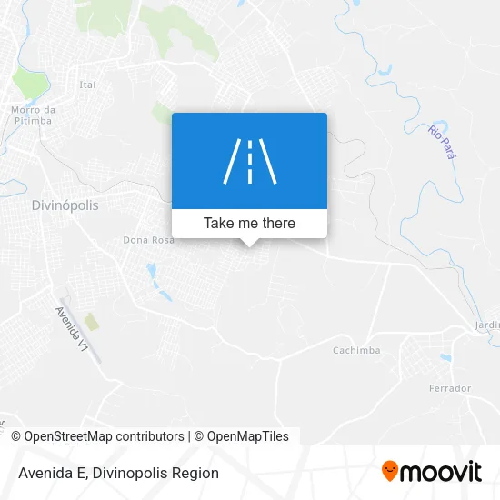 Avenida E map