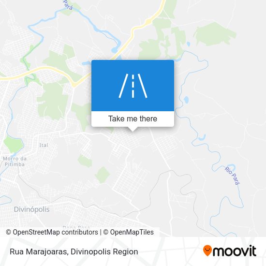 Rua Marajoaras map