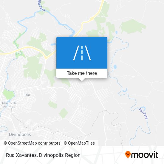 Rua Xavantes map