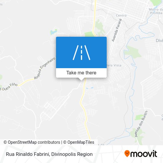 Rua Rinaldo Fabrini map