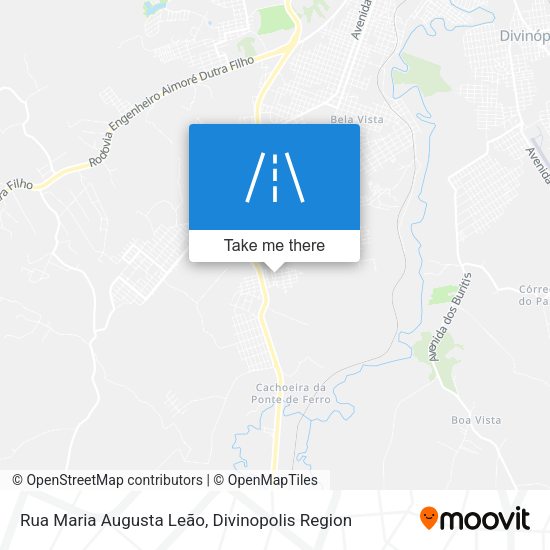 Rua Maria Augusta Leão map