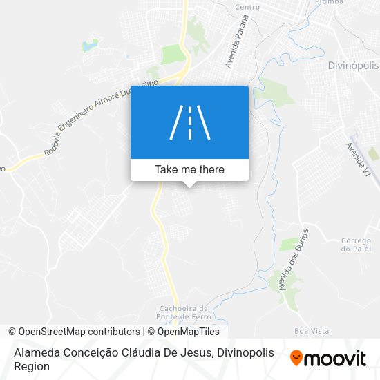 Alameda Conceição Cláudia De Jesus map