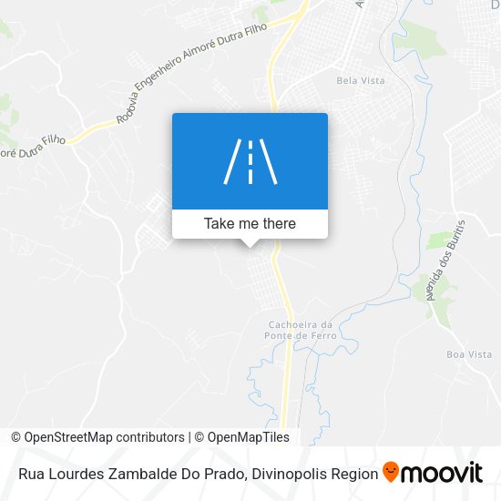 Rua Lourdes Zambalde Do Prado map