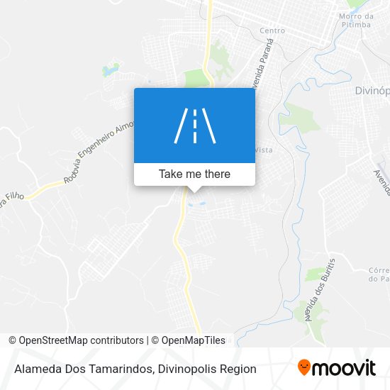 Alameda Dos Tamarindos map