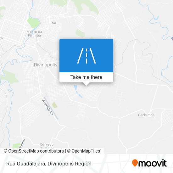 Rua Guadalajara map