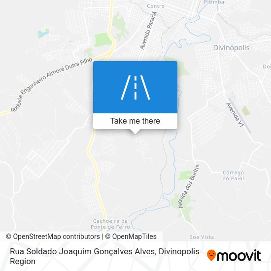 Rua Soldado Joaquim Gonçalves Alves map