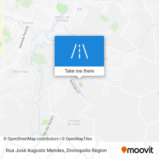 Rua José Augusto Mendes map