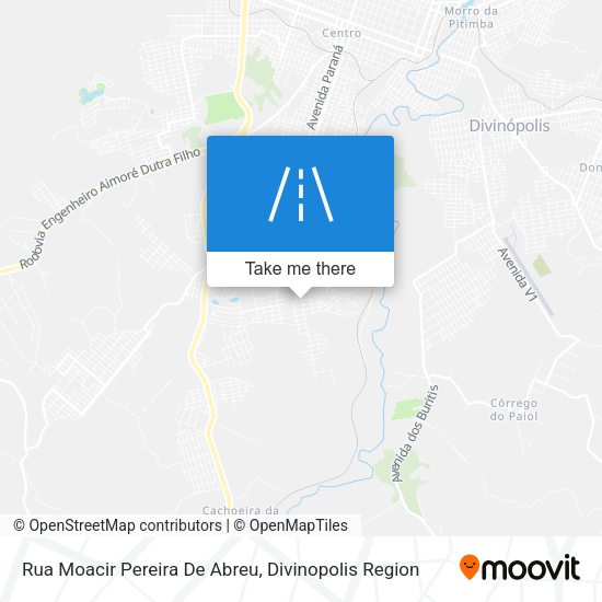 Rua Moacir Pereira De Abreu map