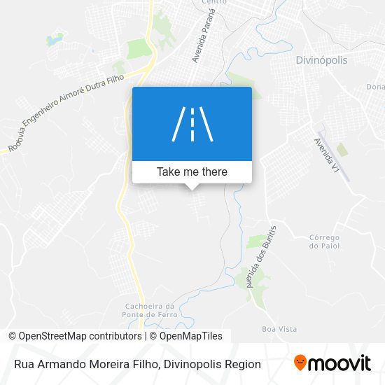Rua Armando Moreira Filho map