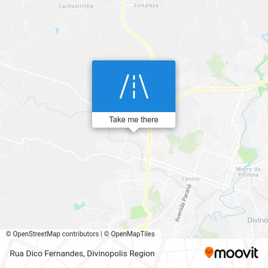 Rua Dico Fernandes map