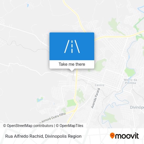 Rua Alfredo Rachid map