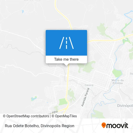 Rua Odete Botelho map