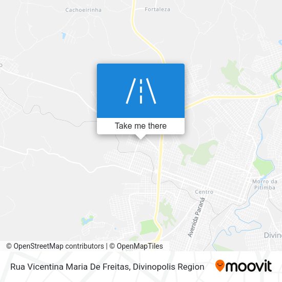Rua Vicentina Maria De Freitas map