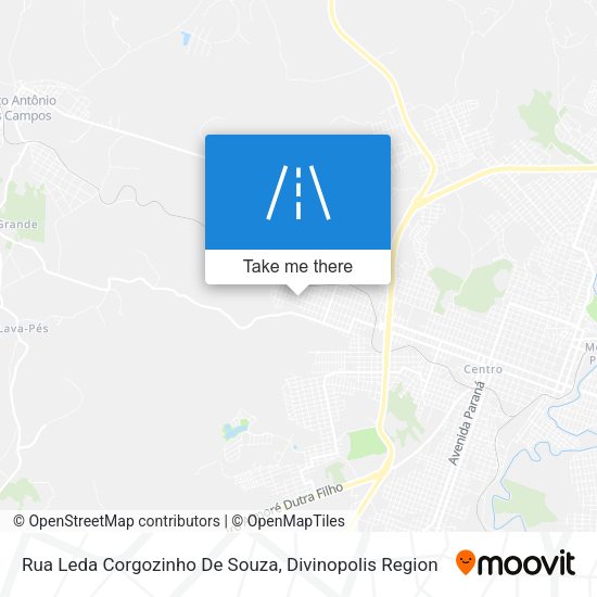 Rua Leda Corgozinho De Souza map