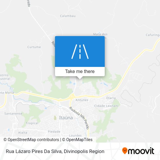 Rua Lázaro Pires Da Silva map