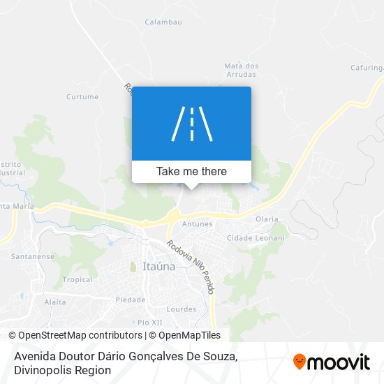 Avenida Doutor Dário Gonçalves De Souza map