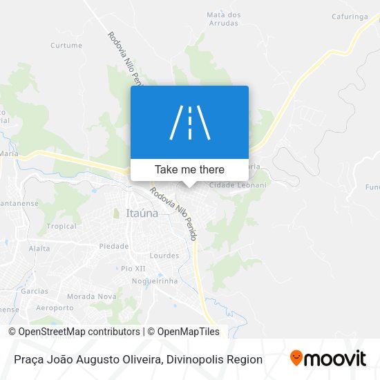 Praça João Augusto Oliveira map
