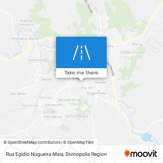 Rua Egídio Nogueira Maia map