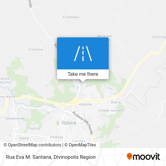 Rua Eva M. Santana map