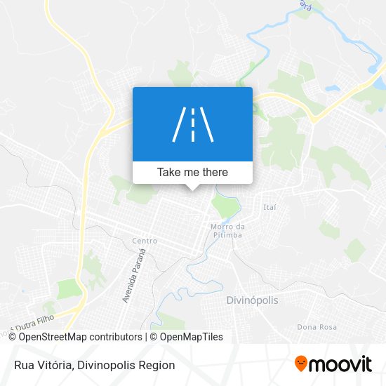 Rua Vitória map