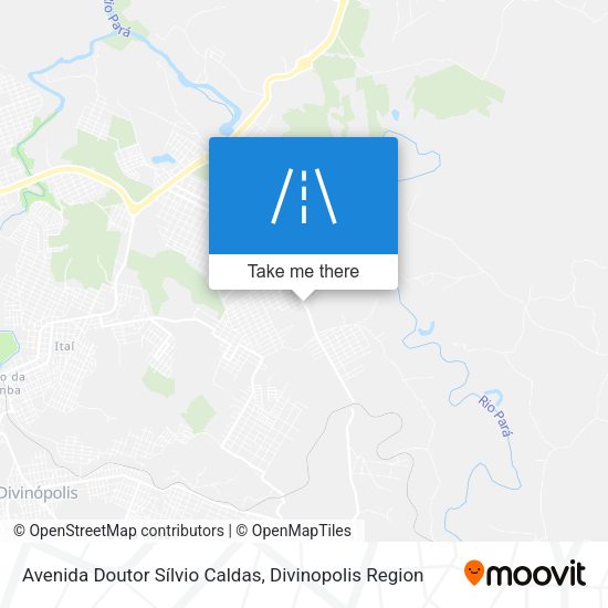 Avenida Doutor Sílvio Caldas map