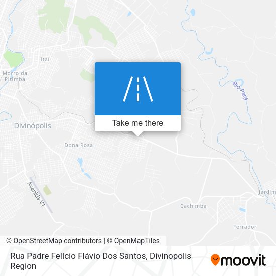 Rua Padre Felício Flávio Dos Santos map