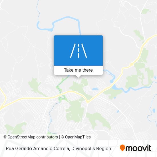 Rua Geraldo Amâncio Correia map