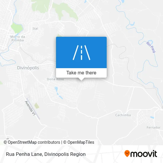 Rua Penha Lane map