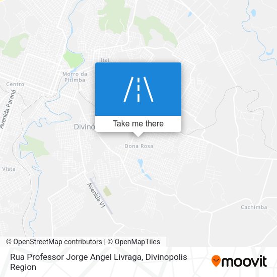 Rua Professor Jorge Angel Livraga map