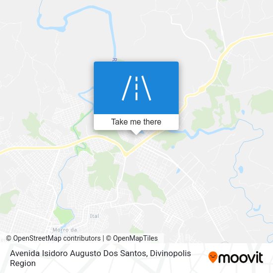 Avenida Isidoro Augusto Dos Santos map