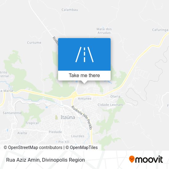Rua Aziz Amin map