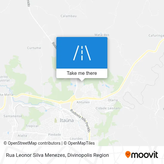 Rua Leonor Silva Menezes map