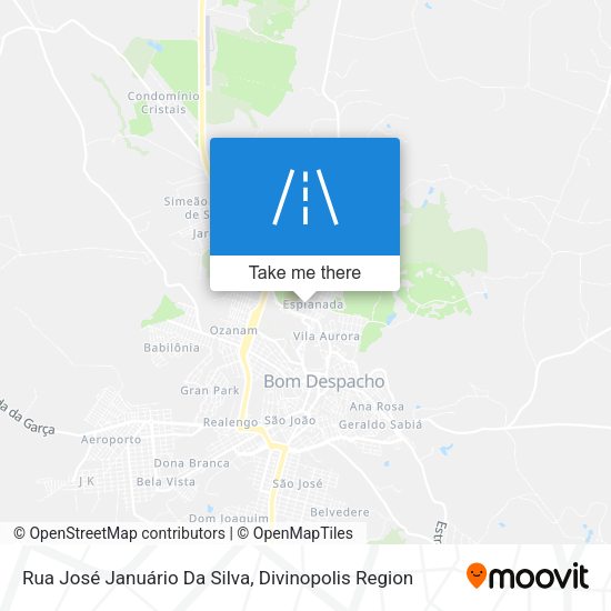 Rua José Januário Da Silva map