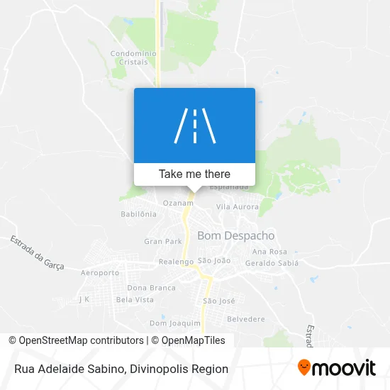 Rua Adelaide Sabino map