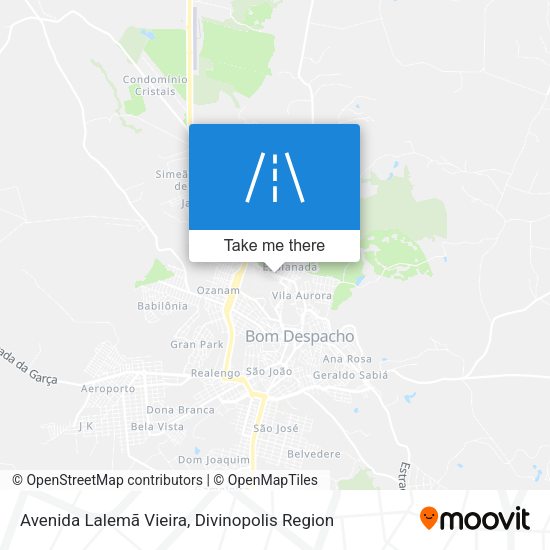 Avenida Lalemã Vieira map