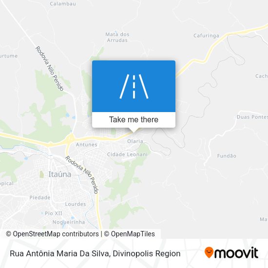 Rua Antônia Maria Da Silva map