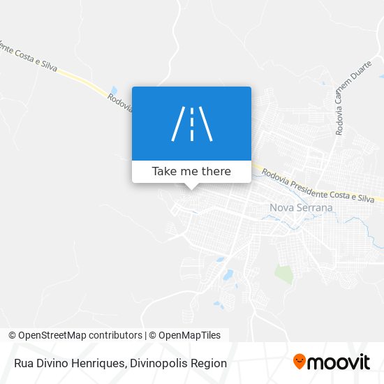 Rua Divino Henriques map