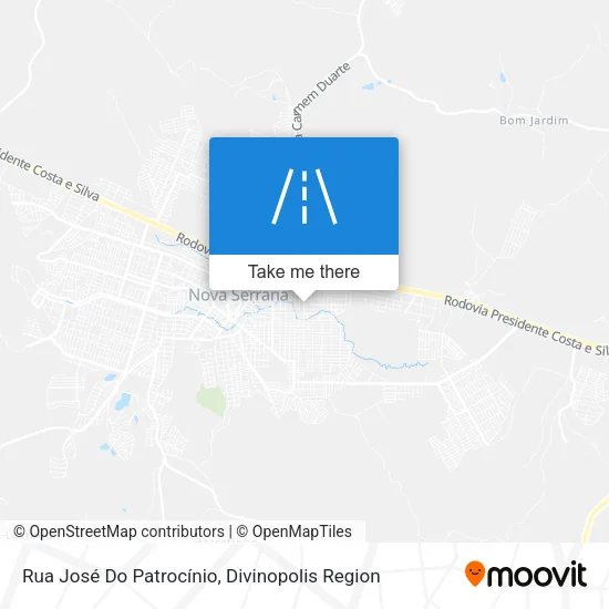 Rua José Do Patrocínio map