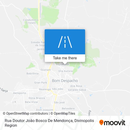 Rua Doutor João Bosco De Mendonça map